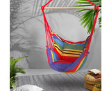 Gardeon Multi Colour Hammock Swing Chair With Cushion