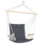 Swing chair hammock in grey - outdoor hammock