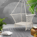 swing chair hammock in cream