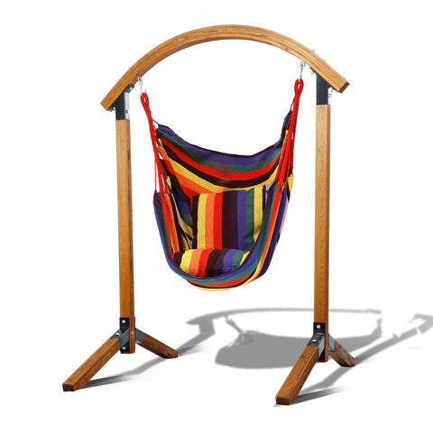 Swing chair with frame hammock