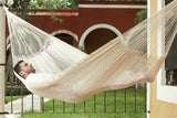 outdoor cotton hammock in cream, australian hammocks