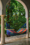 Colourful outdoor hammock Australia