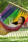 Hammock rainbow coloured Australian hammock