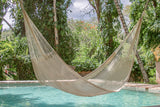 Multi person hammock in cream white australia
